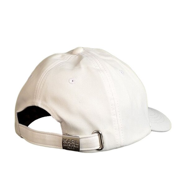 NWT Karl Lagerfeld Women's Karl and Choupette Baseball Cap - Picture 3 of 9